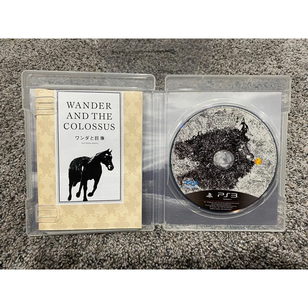 Video Game Shadow of the Colossus PS3 Japan Import Sony Excellent